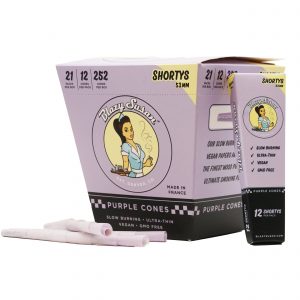 Blazy Susan Shorty Purple Pre Rolled Cones 53mm | Full Box